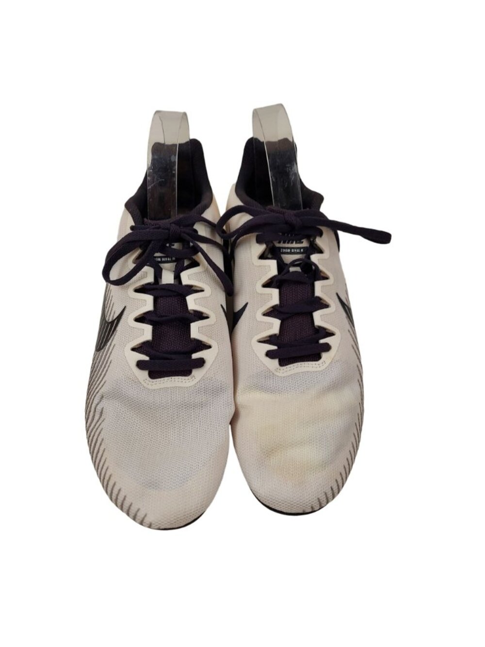 Nike Racing Shoe Mens 11.5 Multi Use Zoom Rival Black White Performance Athletic - Picture 2 of 12